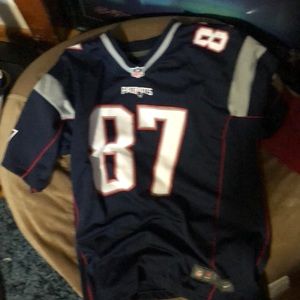 Boys large rob gronkowksi patriots jersey